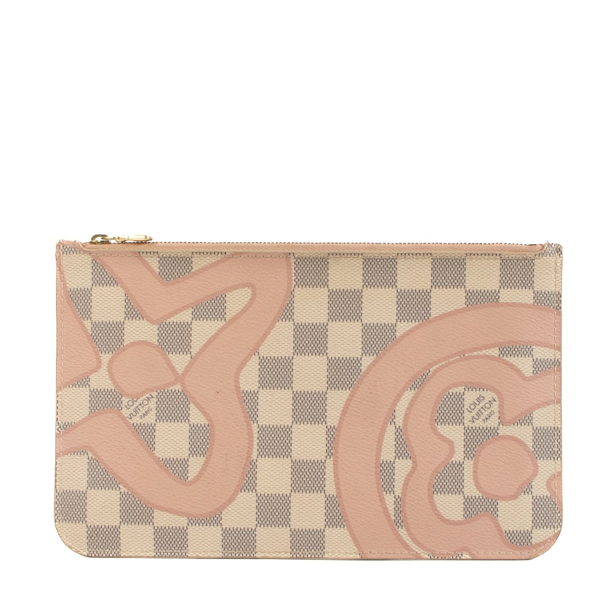 Louis Vuitton Damier Azur Limited Tahitienne Neverfull Pochette for the best price at Labellov secondhand luxury in Antwerp. Buy, sell and love your bags bought at Labellov. Worldwide shipping.