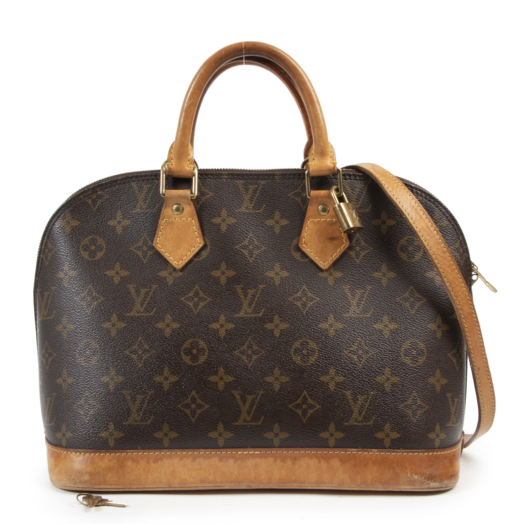 Louis Vuitton Monogram Alma + Strap