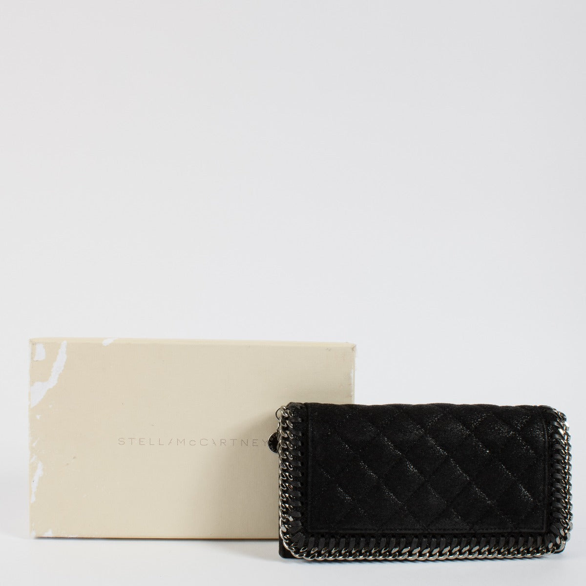 shop 100% authentic second hand Stella McCartney Black Quilted Wallet on Labellov.com