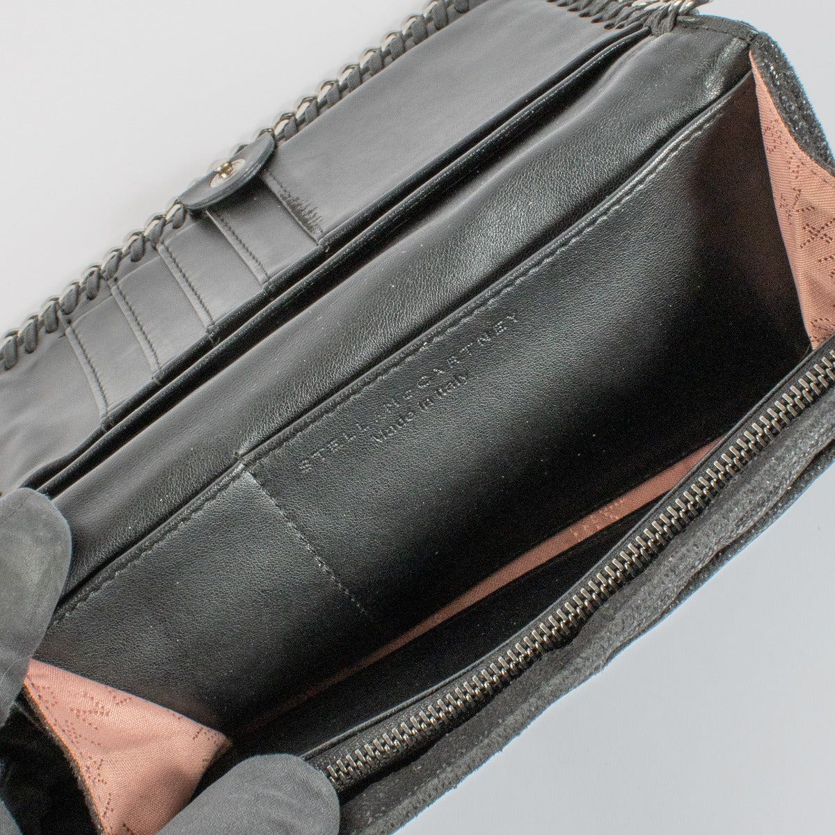 shop 100% authentic second hand Stella McCartney Black Quilted Wallet on Labellov.com