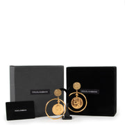 Searching for secondhand designer accessories, then is Labellov what you are looking for, step by or shop online. Buy these Dolce & Gabbana Roman Gold Clip-On Earrings in good condition at Labellov Antwerp.