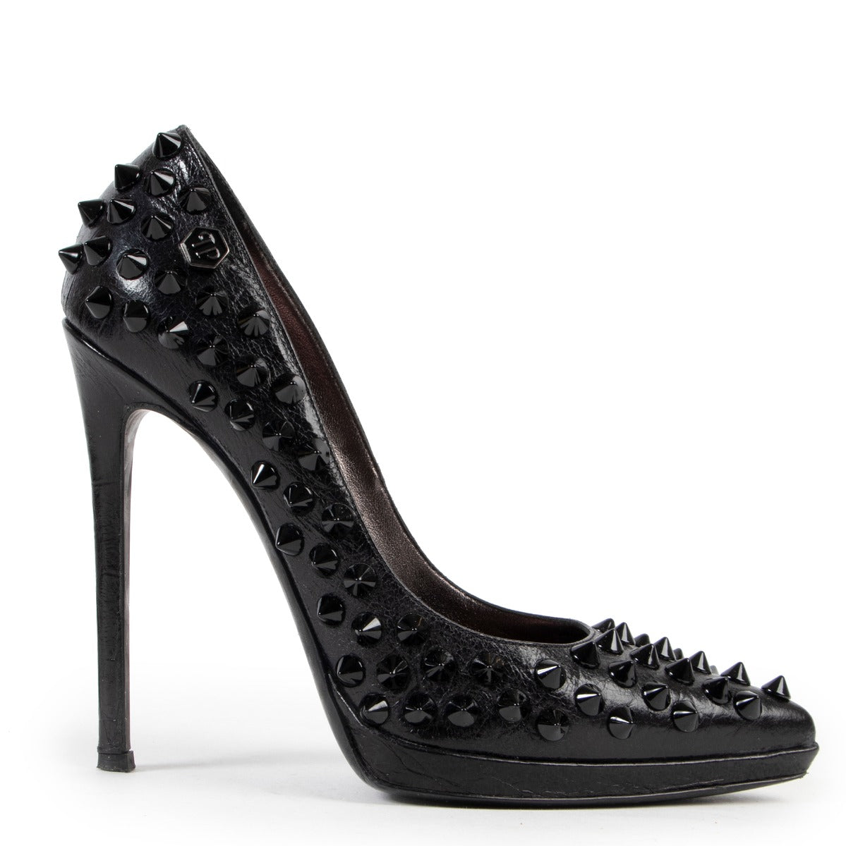 Philipp Plein Limited Edition Black Studded Pumps