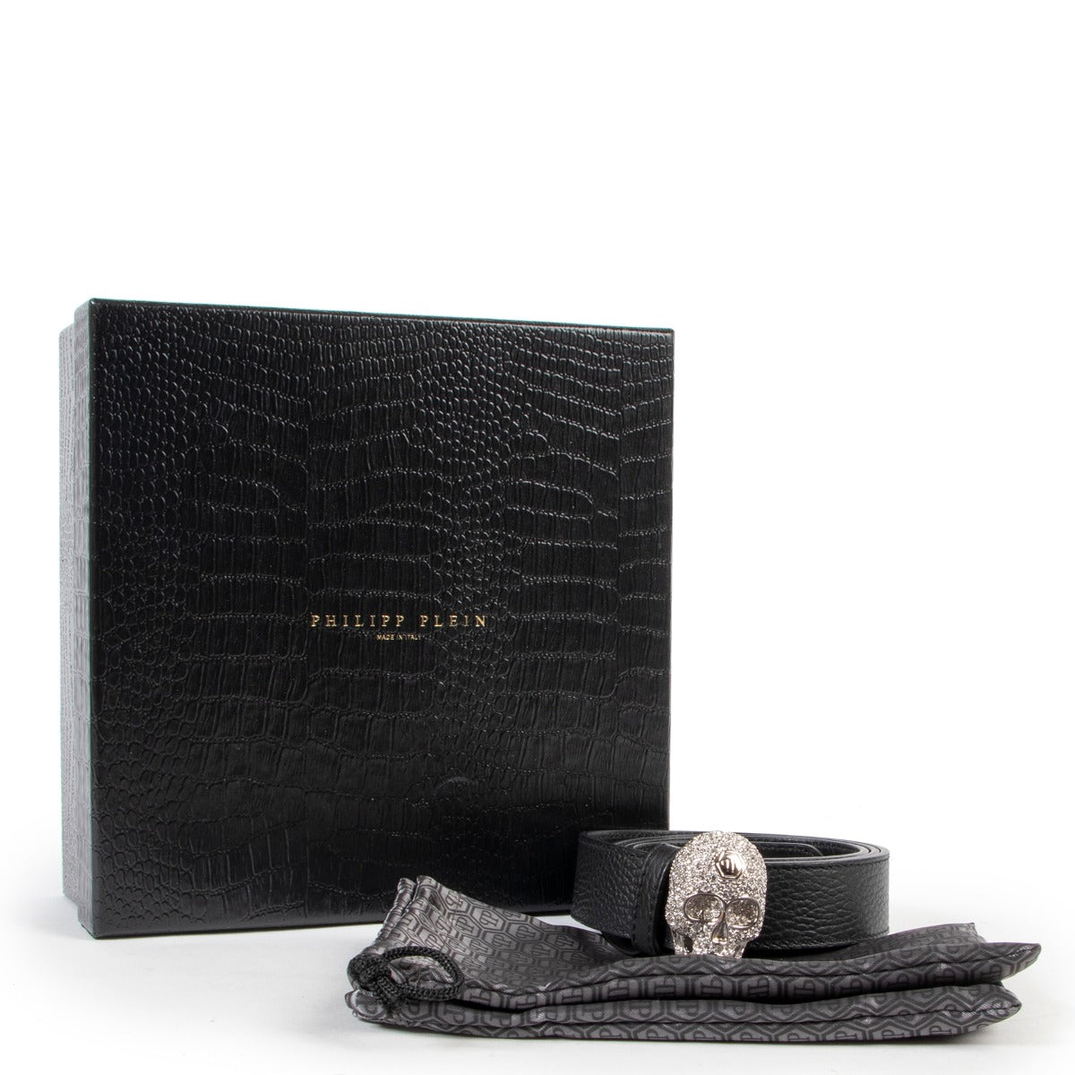Philipp Plein Limited Edition Black Belt