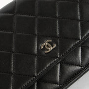 Shop this authentic Chanel Black WOC Wallet on Chain Bag Pre-Loved on Labellov.com