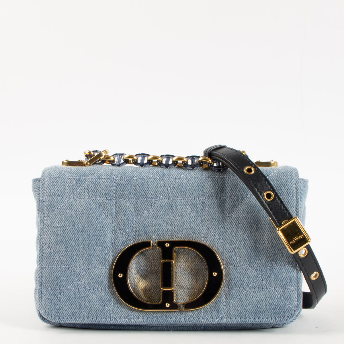 Shop this authentic Christian Dior Jeans Blue Crossbody pre-loved on Labellov.com