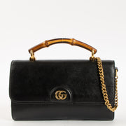 Shop this authentic Gucci Black Bamboo Top handle Pre-Loved on Labellov.com