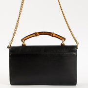 Shop this authentic Gucci Black Bamboo Top handle Pre-Loved on Labellov.com