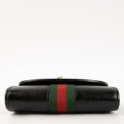 Shop this authentic Gucci Black Rajah Mini Leather Crossbody pre-loved on Labellov.com