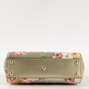 Shop this authentic Gucci Printed Flora Bamboo Shopper Mini Pre-Loved on Labellov.com