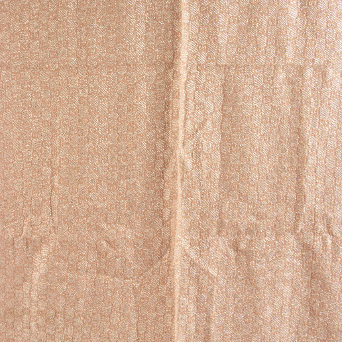 Shop this authentic Gucci Pink GG Monogram Wool Silk Blend Shawl pre-loved on labellov.com