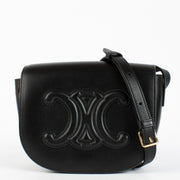 Authentic pre-loved Celine Black Folco Cuir Smooth Calfskin Crossbody Bag on Labellov.com