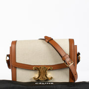 Authentic pre-loved Celine Canvas Triomphe Crossbody Bag on Labellov.com