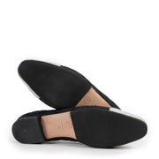 Shop safe online at Labellov in Antwerp these 100% authentic second hand Chanel Black and Silver Ballerina Flats - Size 39,5