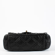 Shop the authentic Chanel Black Quilted Lambskin Pearl Flap Bag at Labellov.com.