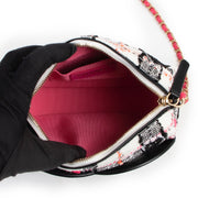 Shop safe online 100% authentic second hand Chanel Tweed Lambskin Quilted Coco Timeless Camera Bag in very good condition at Labellov in Antwerp.