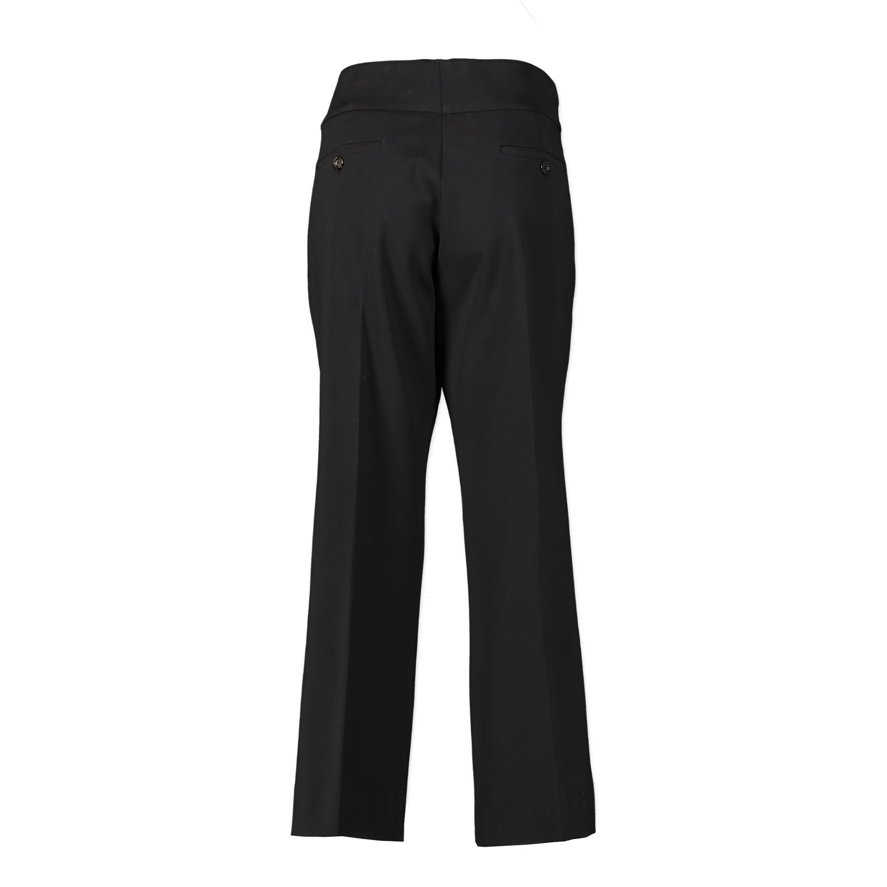 Authentic second-hand vintage Gucci GG Flared Black Trousers - Size IT48 buy online webshop LabelLOV