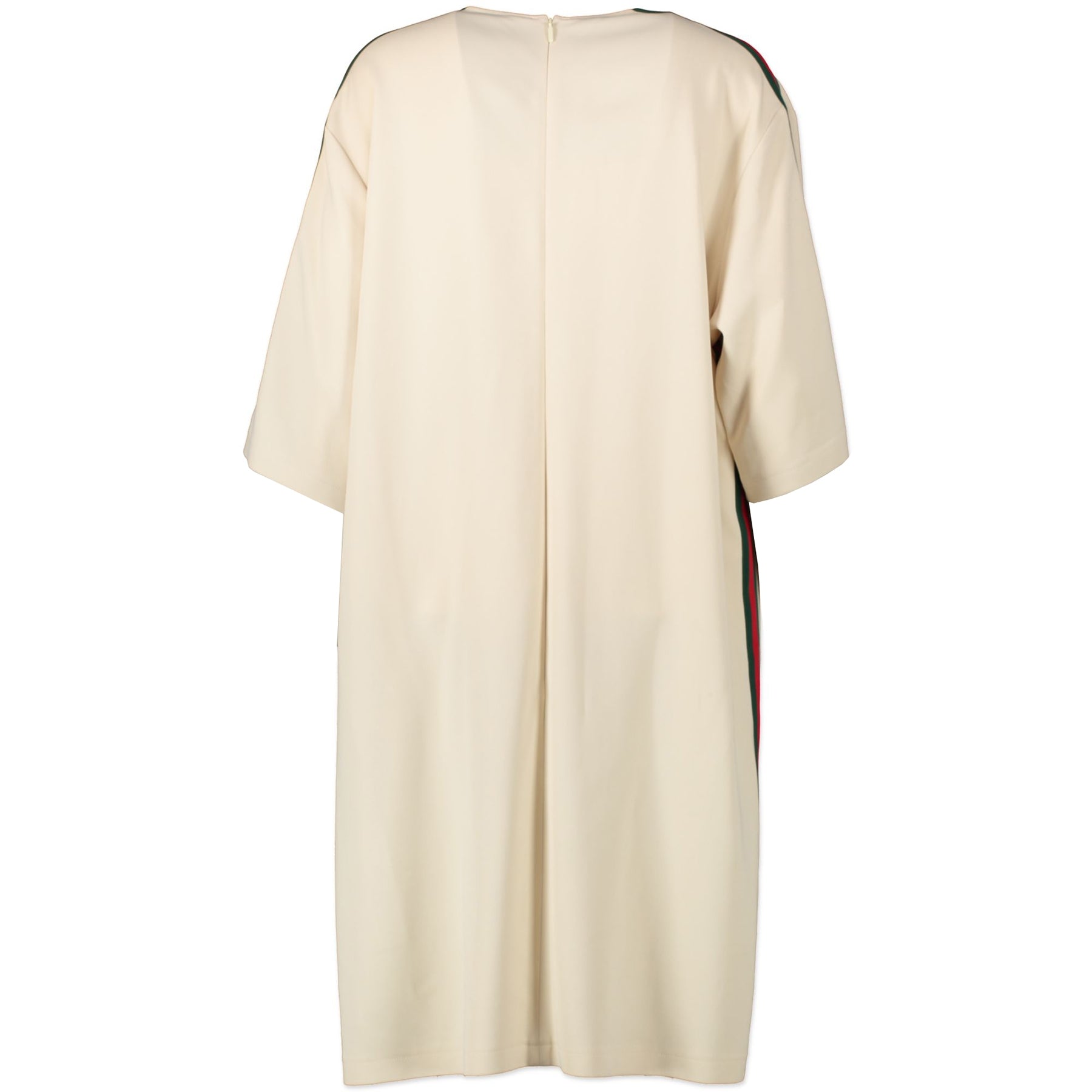 Gucci Cream Web 3/4 Sleeve Dress - size IT48 - kopen en verkopen aan de beste prijs