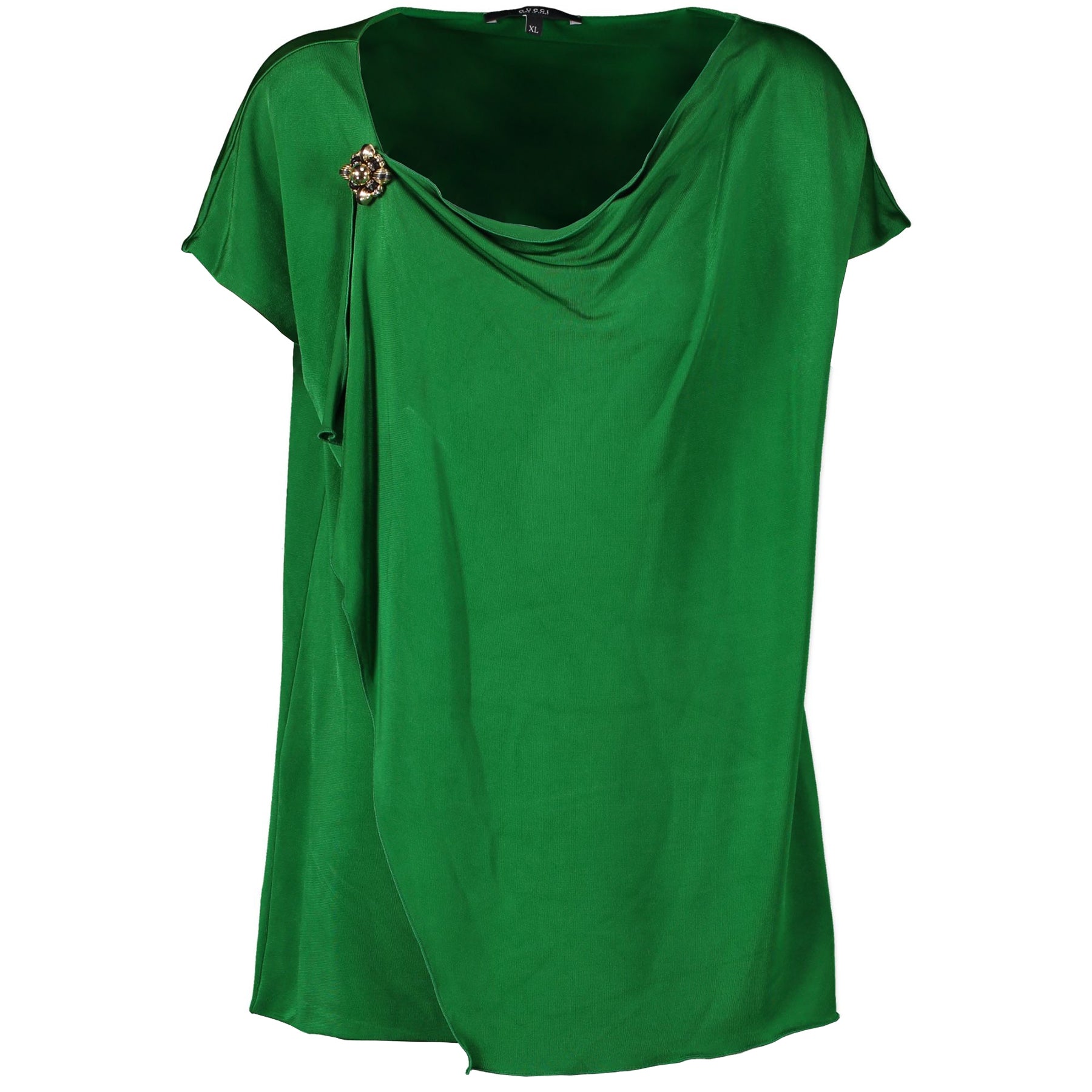 Gucci Green Waterfall Top for the best price at Labellov secondhand luxury in Antwerp