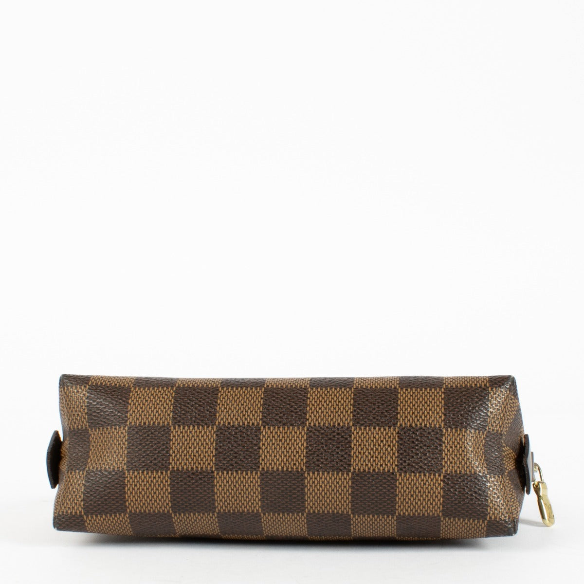 Authentic pre-loved Louis Vuitton Damier Ebene Cosmetic Pouch PM on Labellov.com
