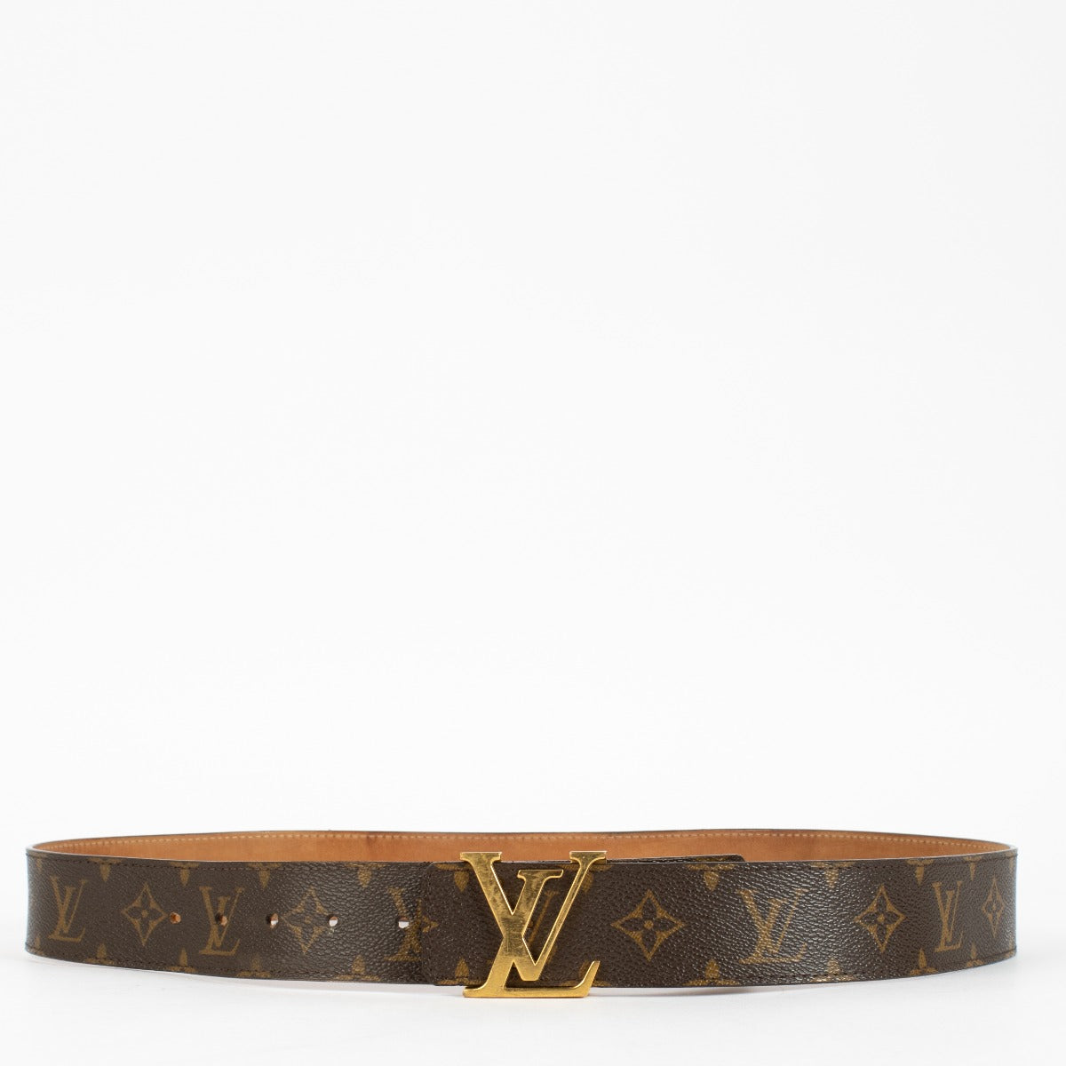Authentic pre-loved Louis Vuitton Monogram Belt — Size 90 on Labellov.com