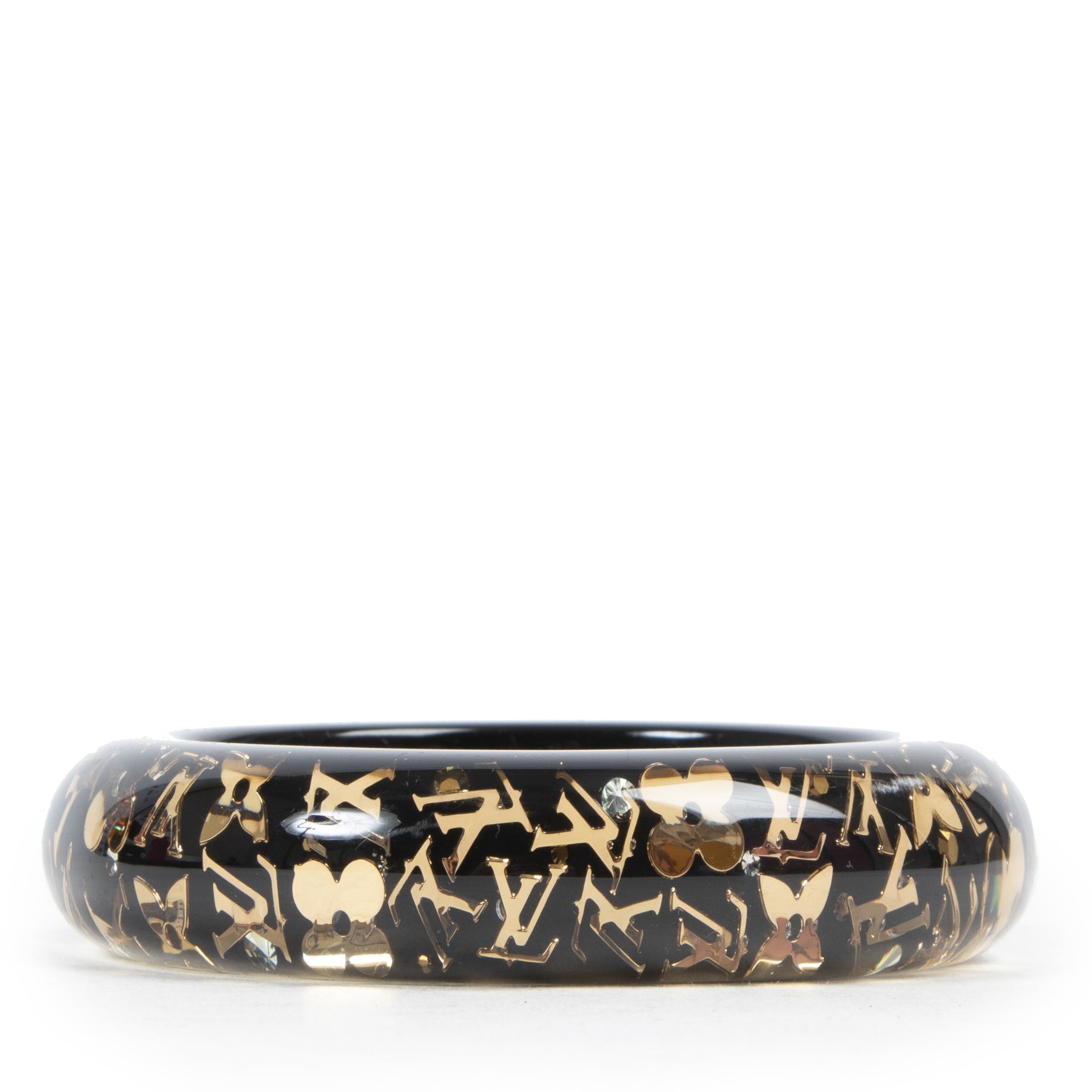 Louis Vuitton Plexi Monogram Bangle for the best price at Labellov secondhand luxury