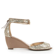 Miu Miu Nude Sequin Sandals online available for the best price