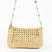 Authentic preloved Miu Miu Natural Raffia Bag on Labellov.com
