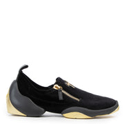 Guiseppe Zanotti Velvet Slip-on Trainers available online at Labellov secondhand luxury in Antwerp