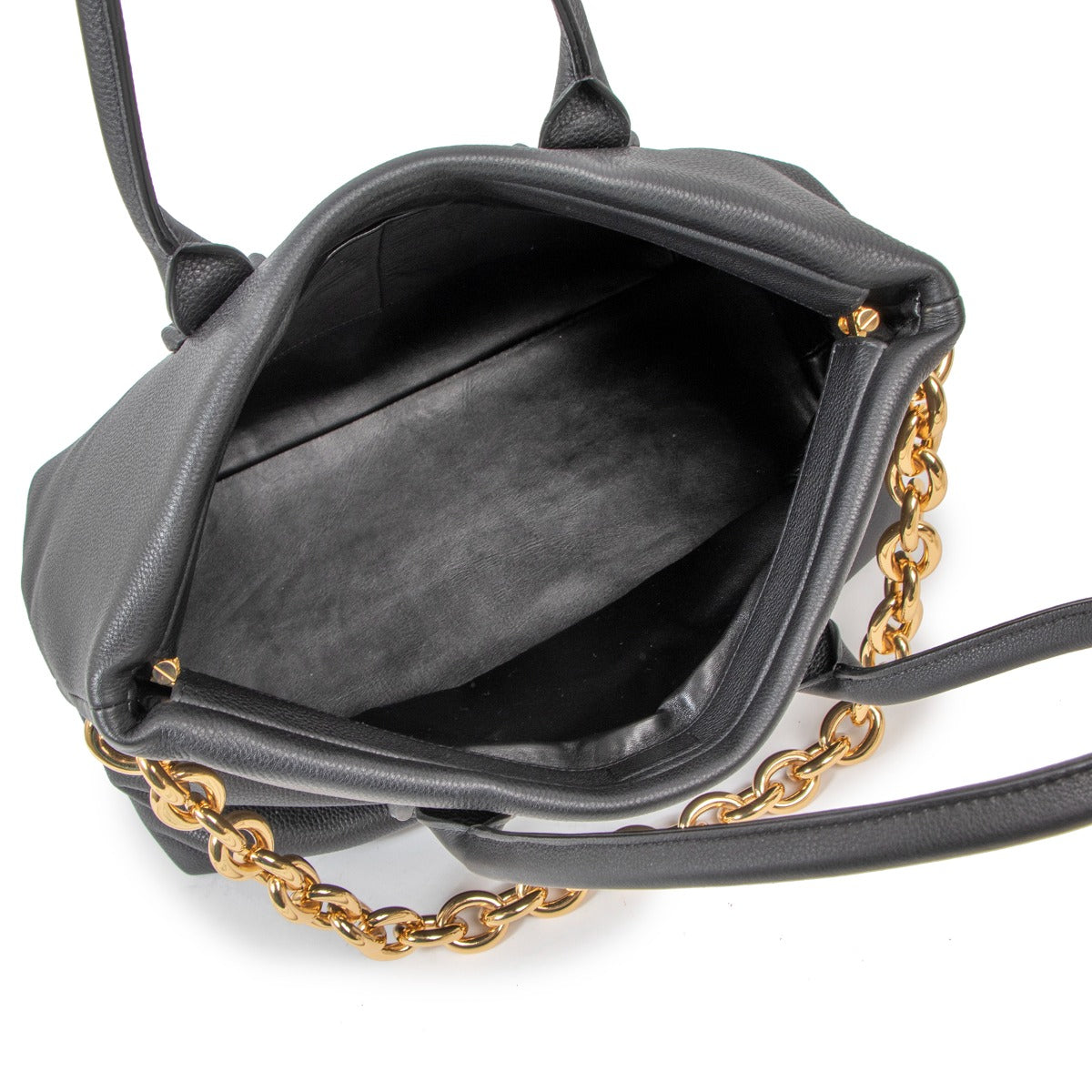 Bottega Veneta Black Saint Germain Tote Bag