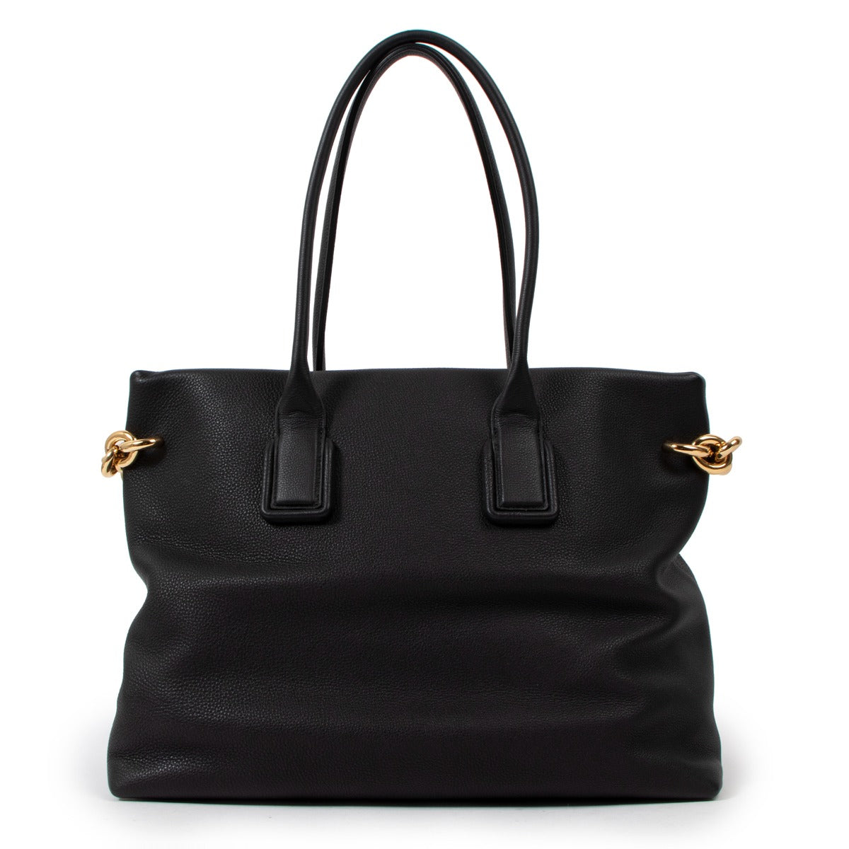 Bottega Veneta Black Saint Germain Tote Bag