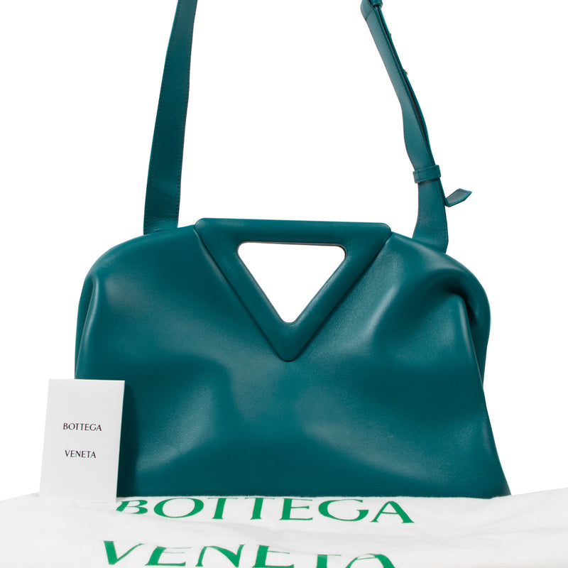 Buy sold out Bottega Veneta Point Medium Mallard Top Handle Bag only at Labellov with worldwide shipping.