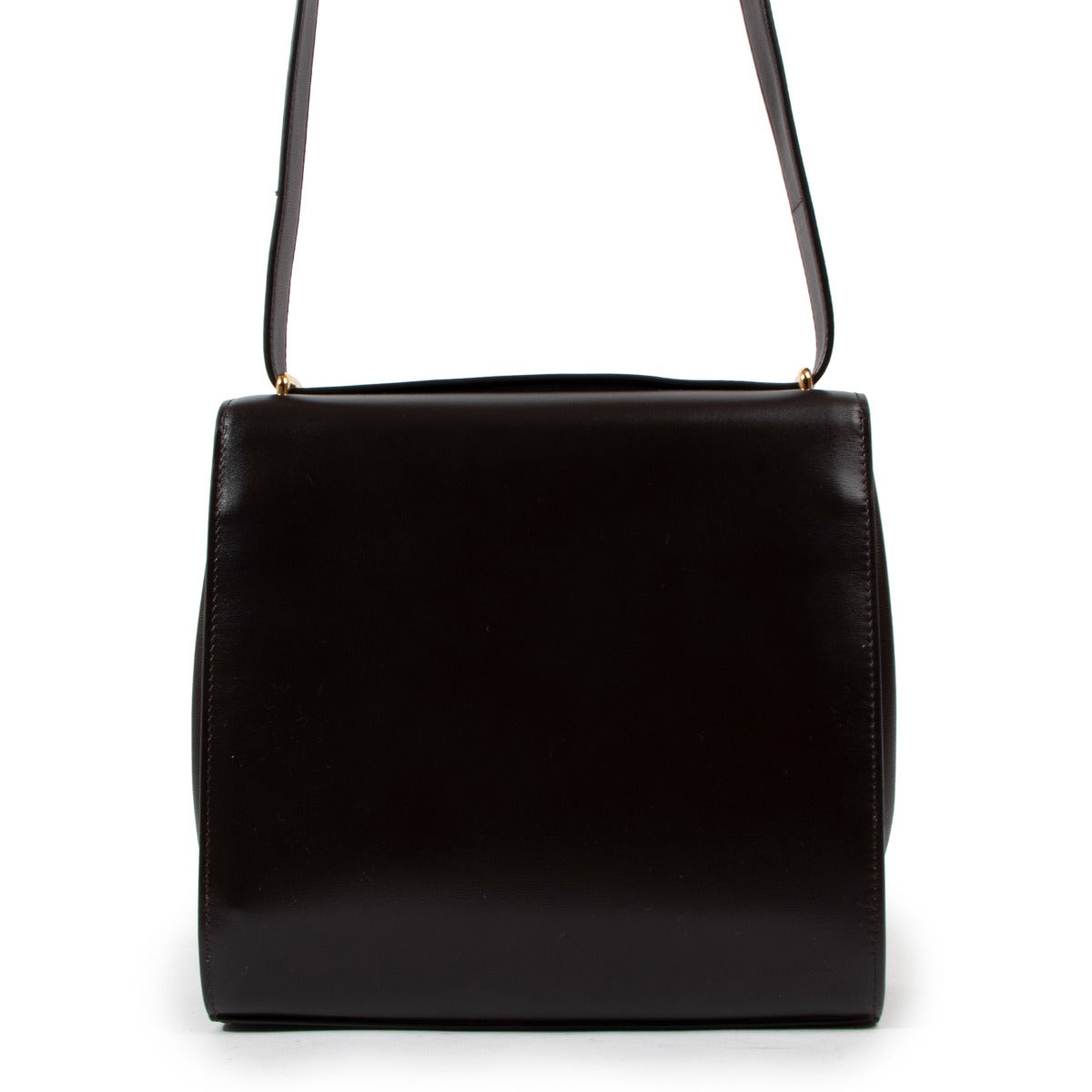 Bottega Veneta Clip Fondant Box Leather Shoulder Bag