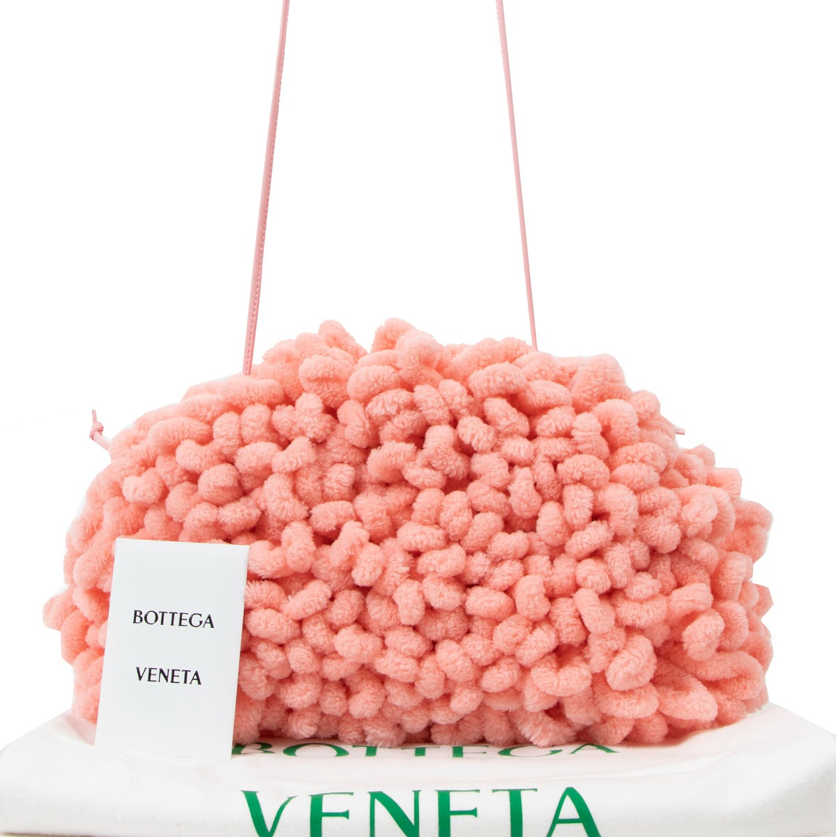 Bottega Veneta Pink Marshmallow Pouch