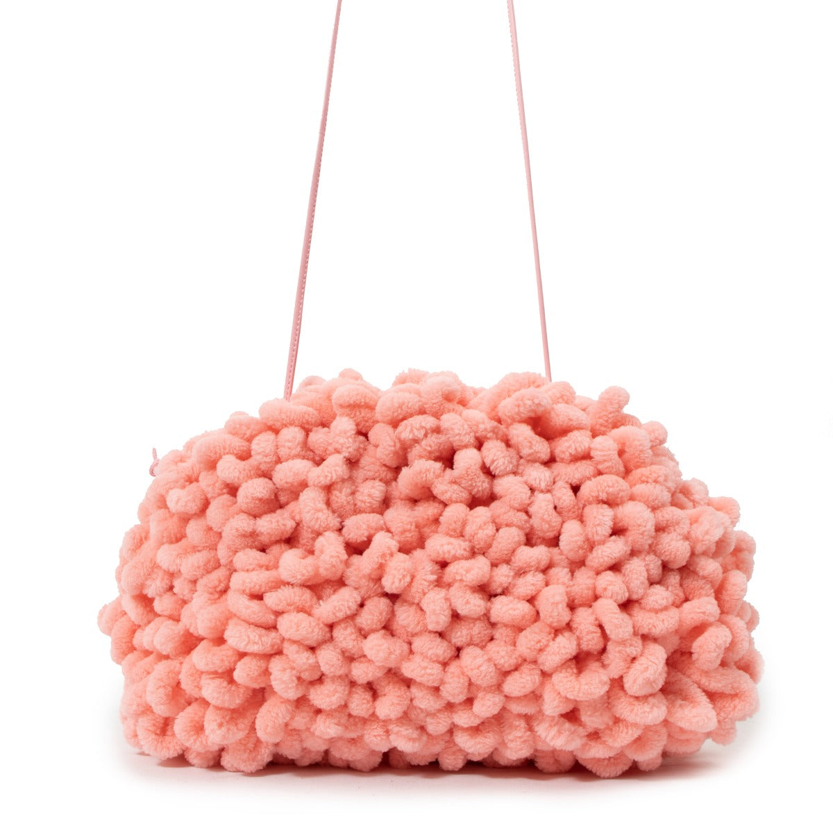 Bottega Veneta Pink Marshmallow Pouch