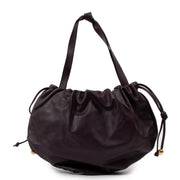 Bottega Veneta Medium Bulb Grape Leather Bag