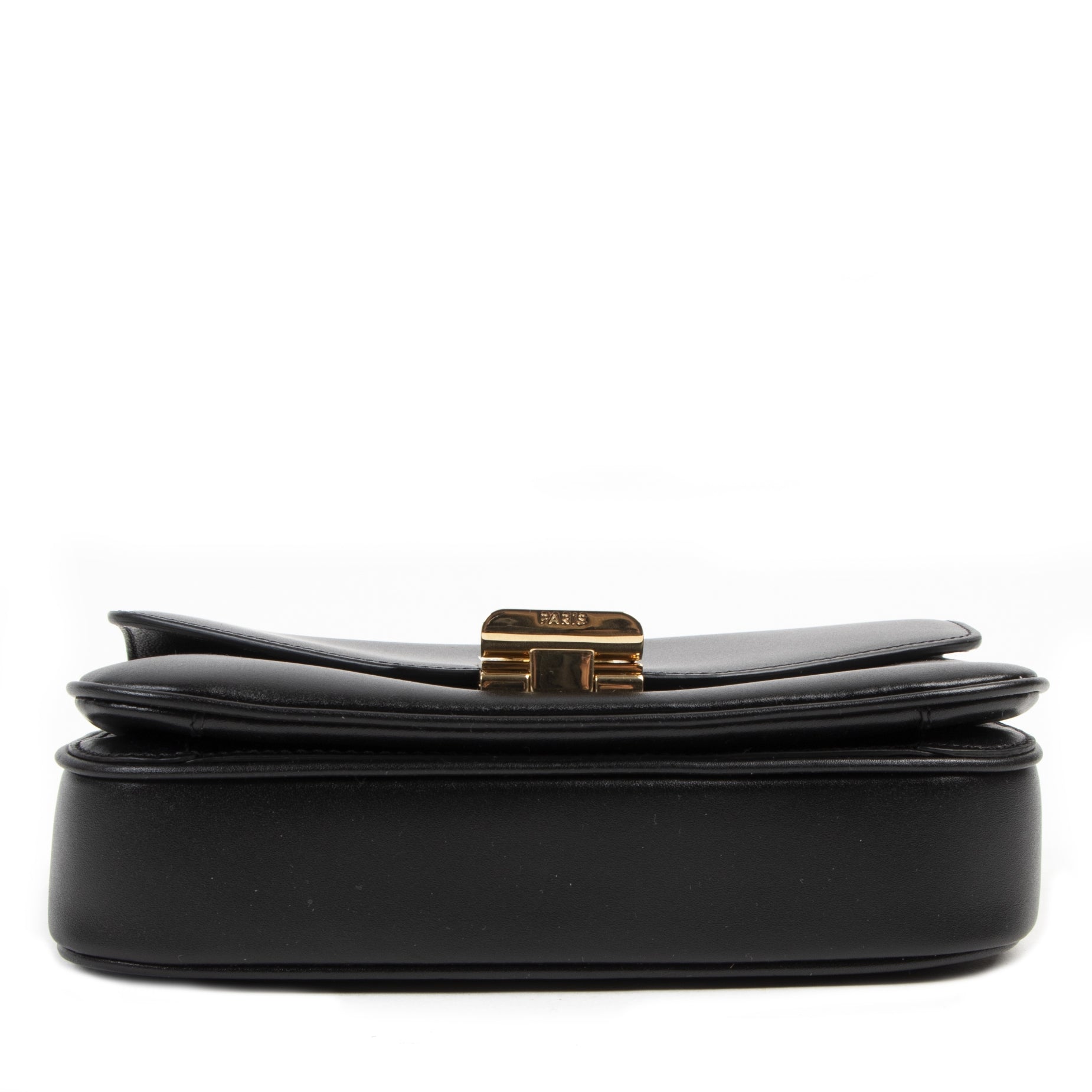 koop online tegen de beste prijs Celine Black Boxcalf Small C-bag