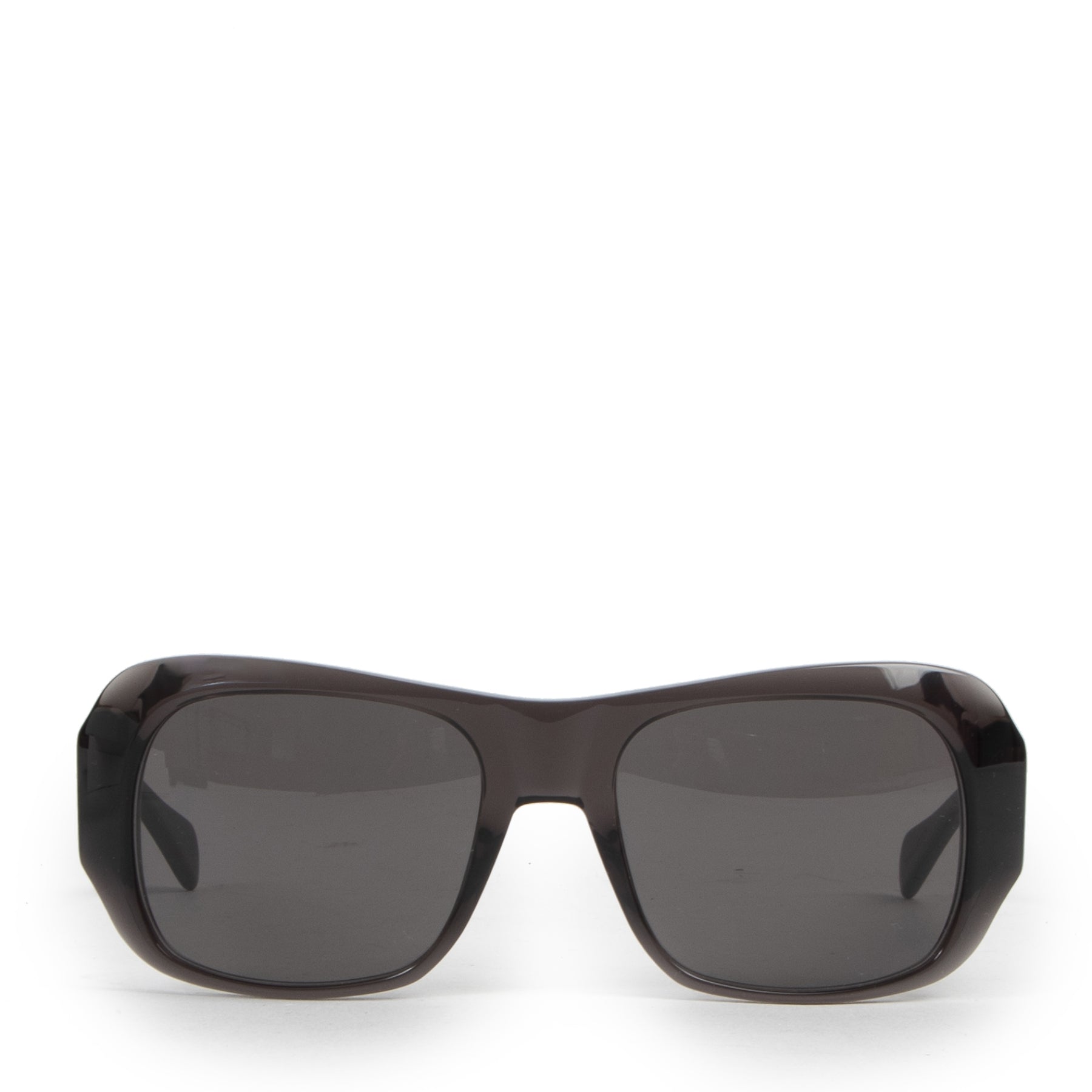 Céline Rectangular 0049 Transparant Dark Grey Sunglasses