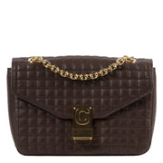 Celine C-Bag Brown Medium Matelasse Bag
