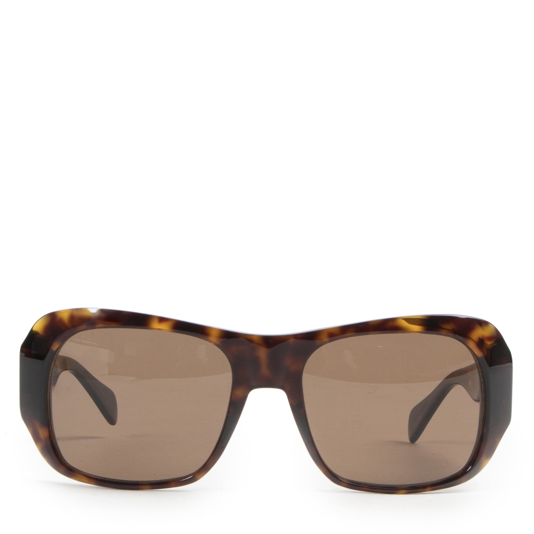 Céline Rectangular 0049 Dark Havana Sunglasses pour le meilleur prix
