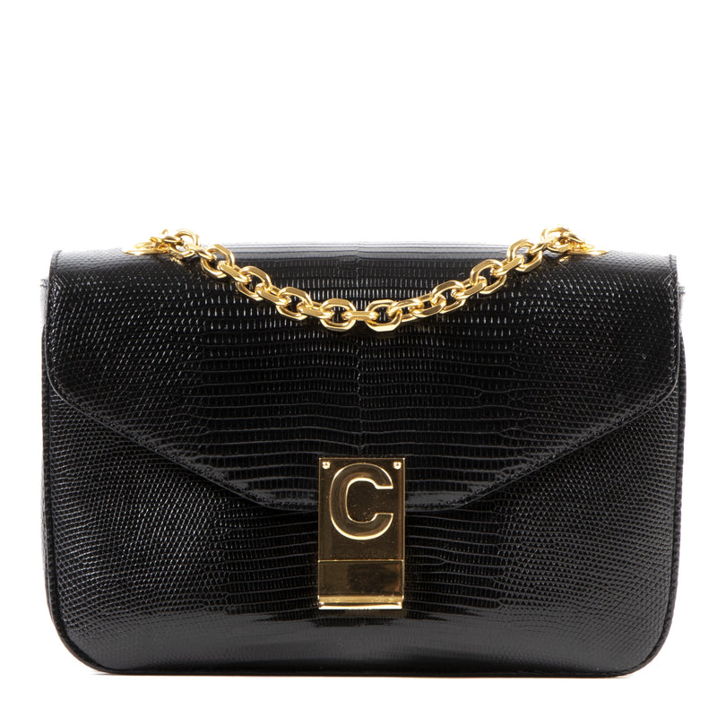 Koop en verkoop veilig en makkelijk uw authentieke designer Celine C Black Medium Matelasse Bag