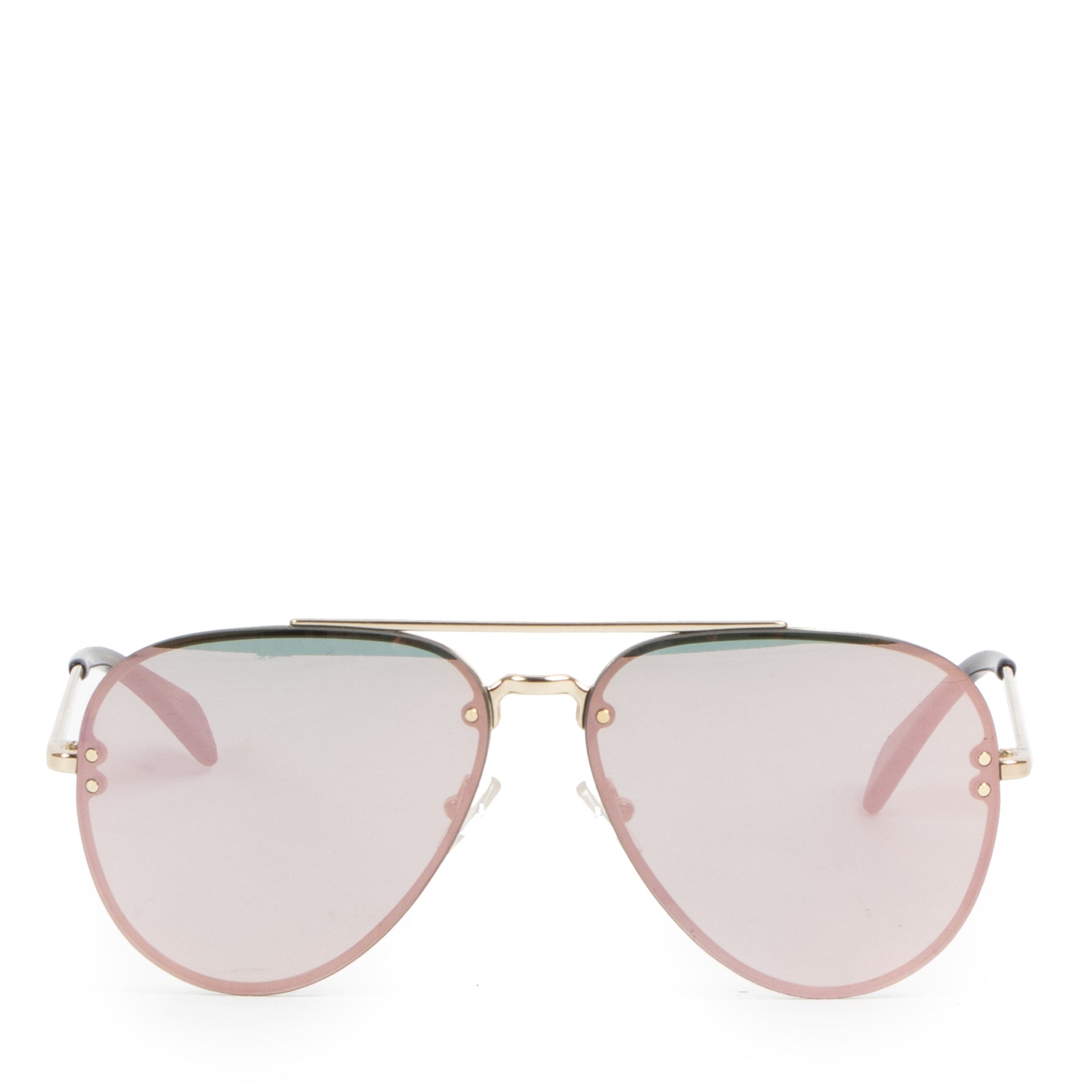 Authentic secondhand Céline Black Aviator Mirror Sunglasses designer accessories fashion luxury vintage webshop safe secure online shopping
