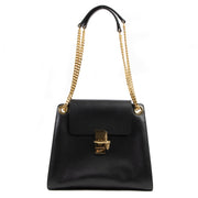 Chloé Black Annie Shoulder Bag GHW bij Labellov luxe tweedehands zaak uit Antwerpen