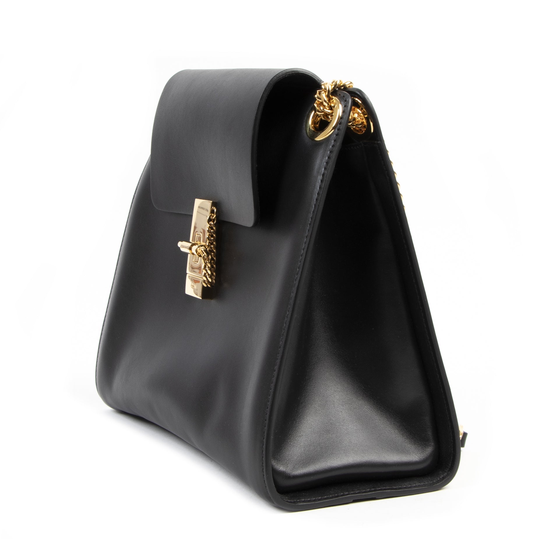 Chloé Black Annie Shoulder Bag GHW for the best price at Labellov secondhand luxury