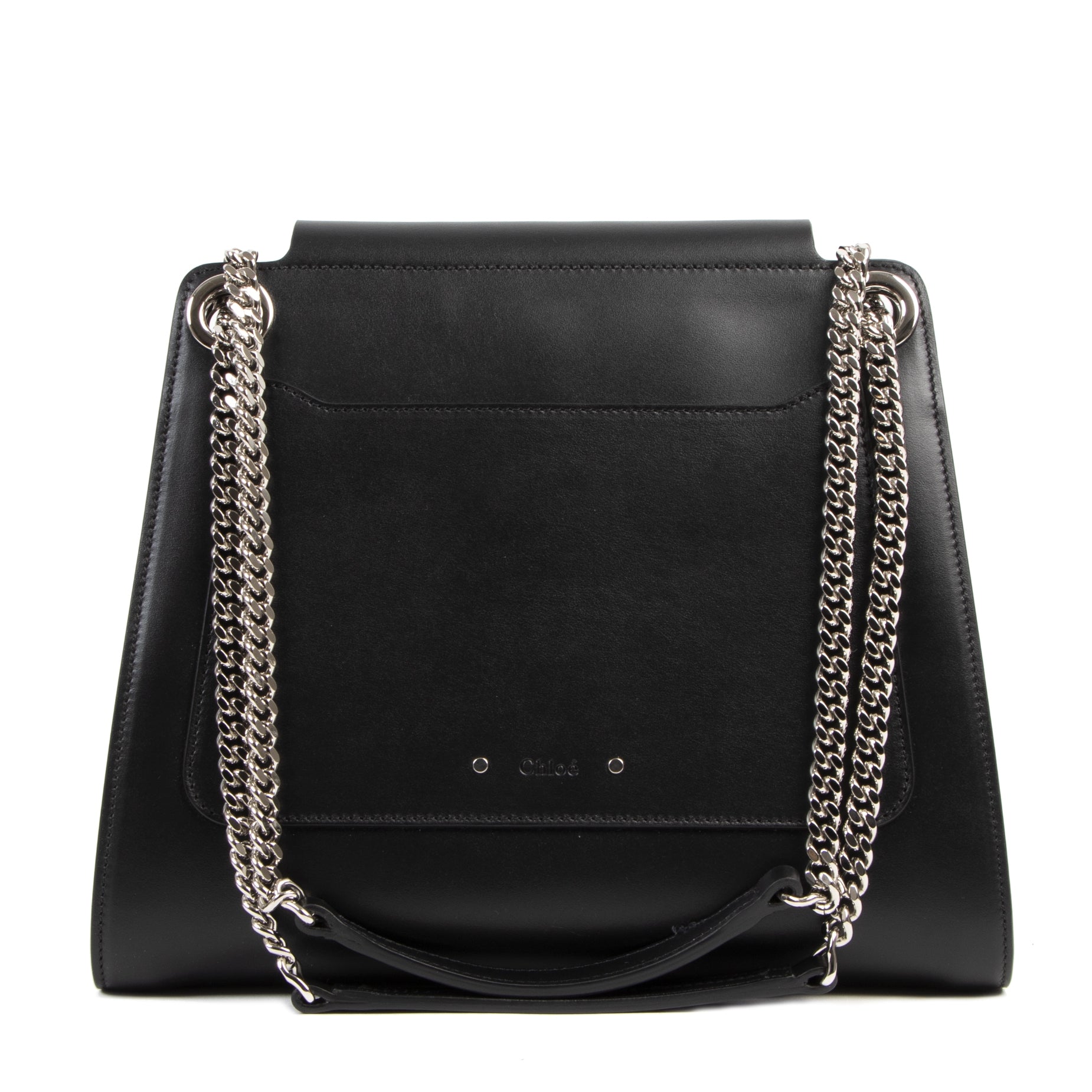 2020 discounts on Chloé Black Annie Shoulder Bag GHW only at Labellov