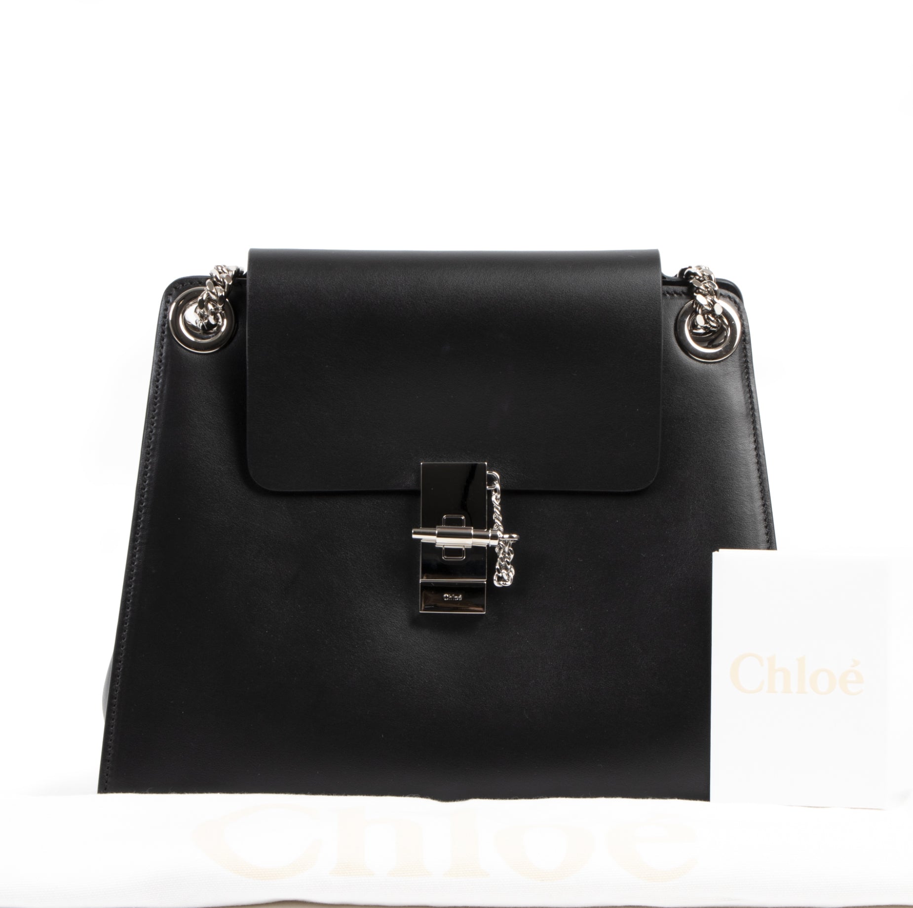 Chloé Black Annie Shoulder Bag GHW for the best price at Labellov secondhand luxury