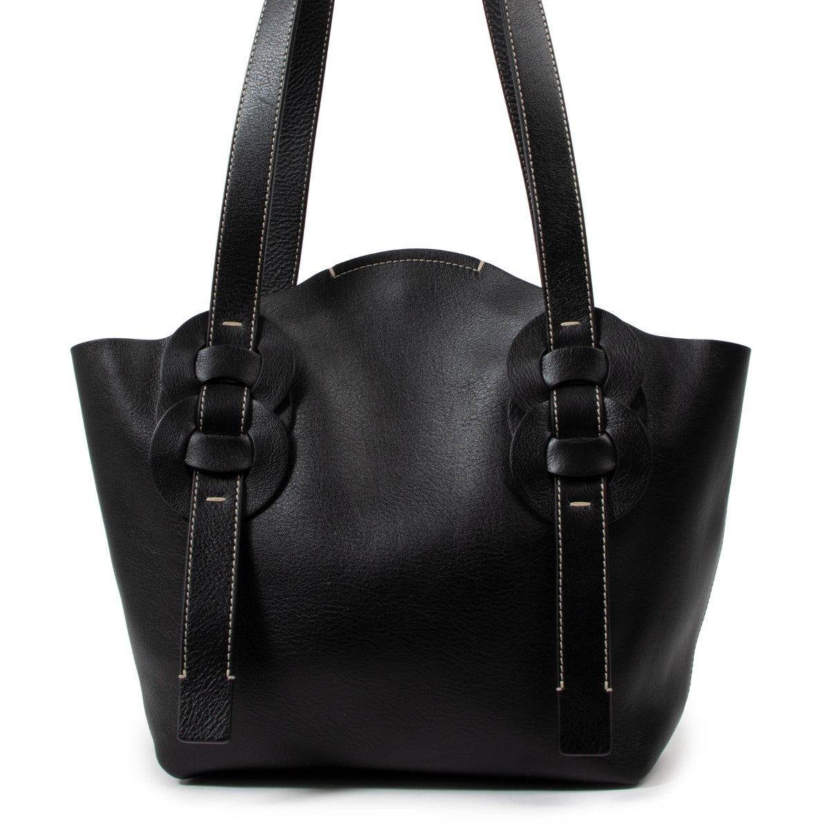Chloé Black Small Darryl Tote Bag