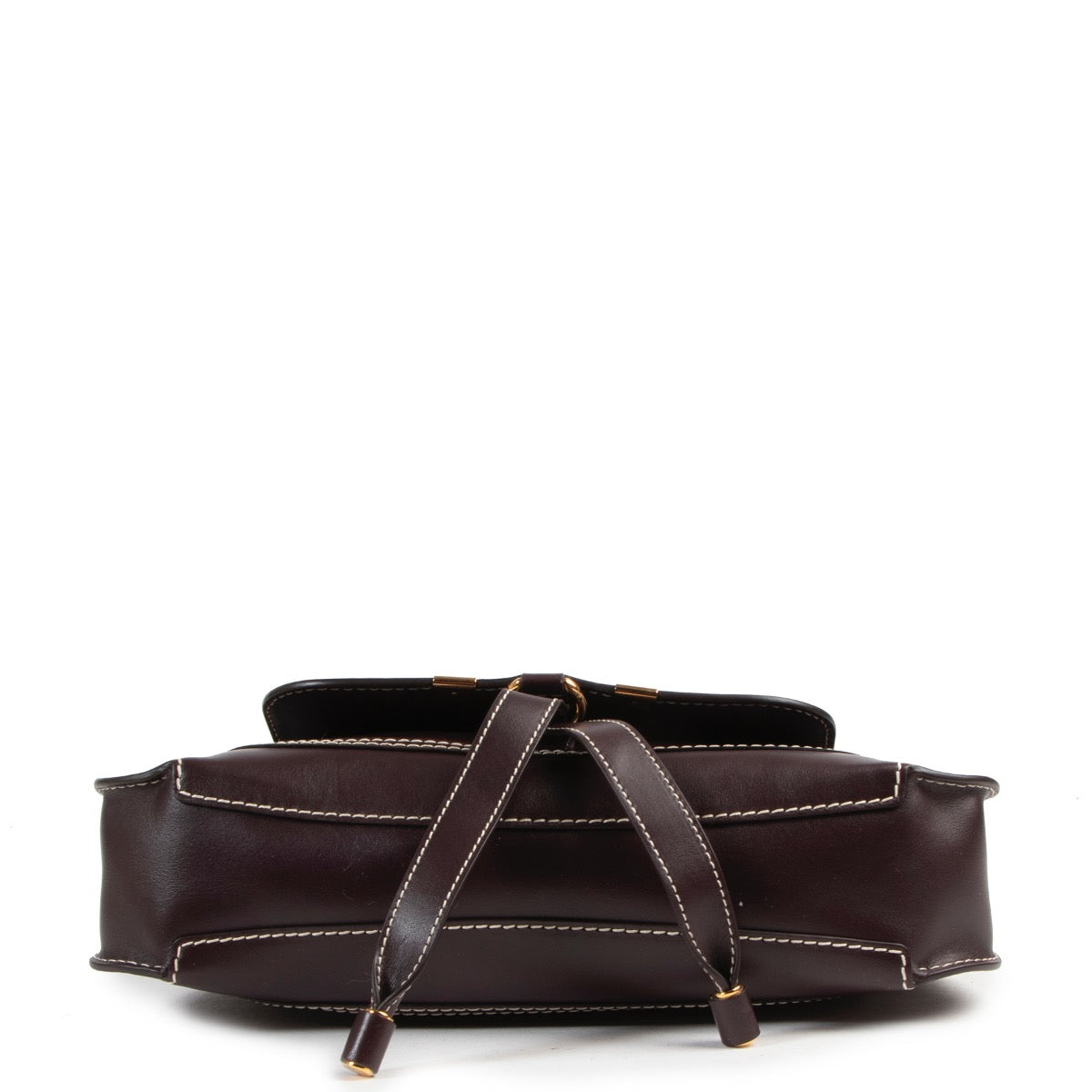 Koop veilig online op labellov.com Chloé Marie aubergine shoudertas.