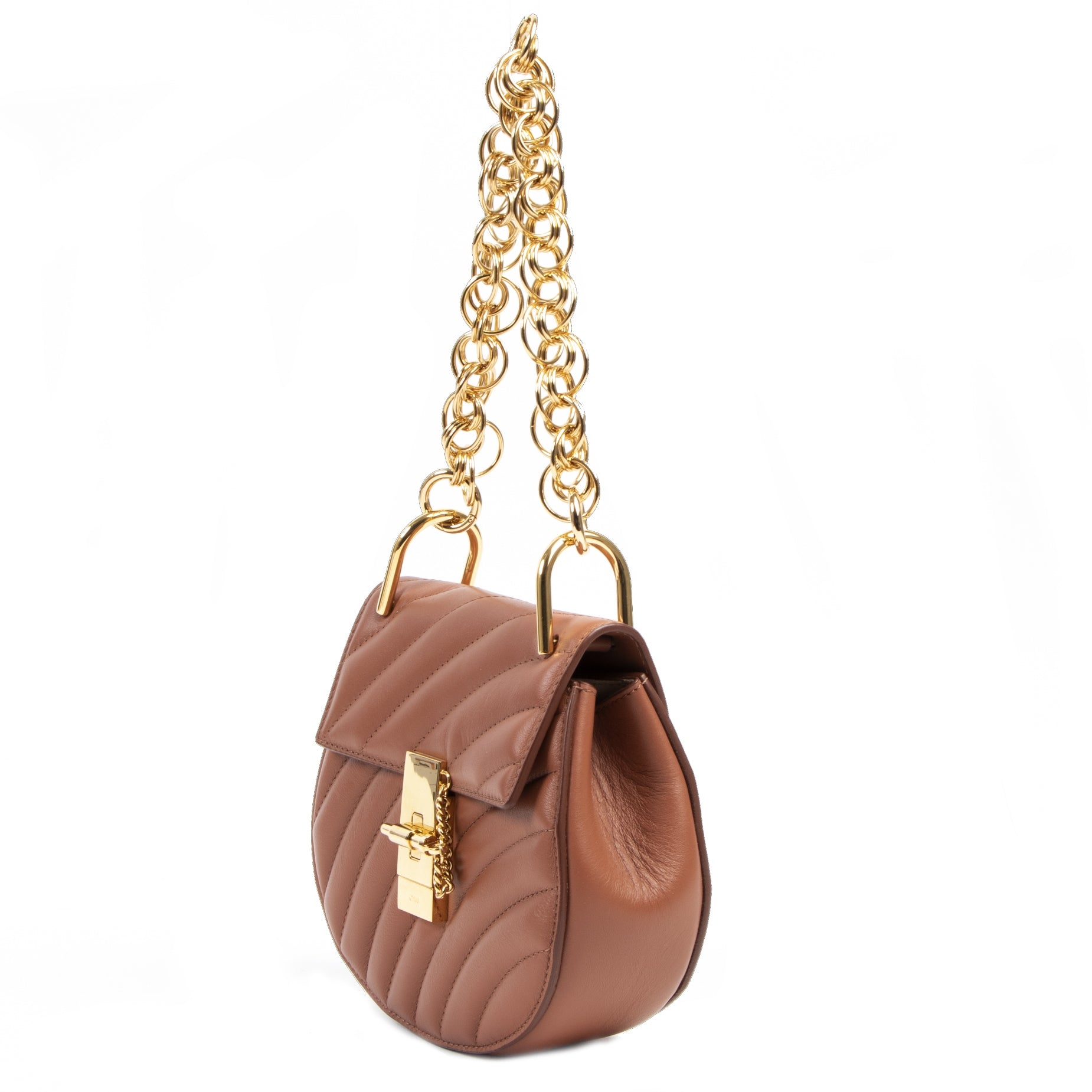 Chloé Drew Sac bijoux marron châtaigne