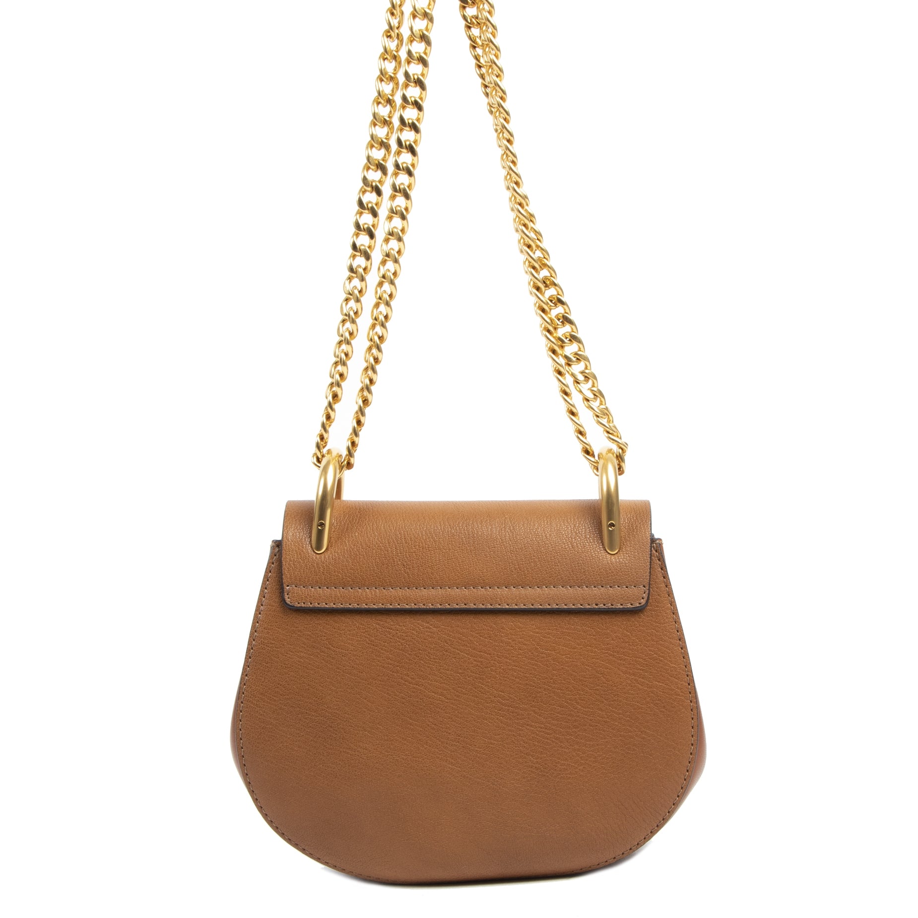 Chloé Brown Mini Drew Bag – Labellov