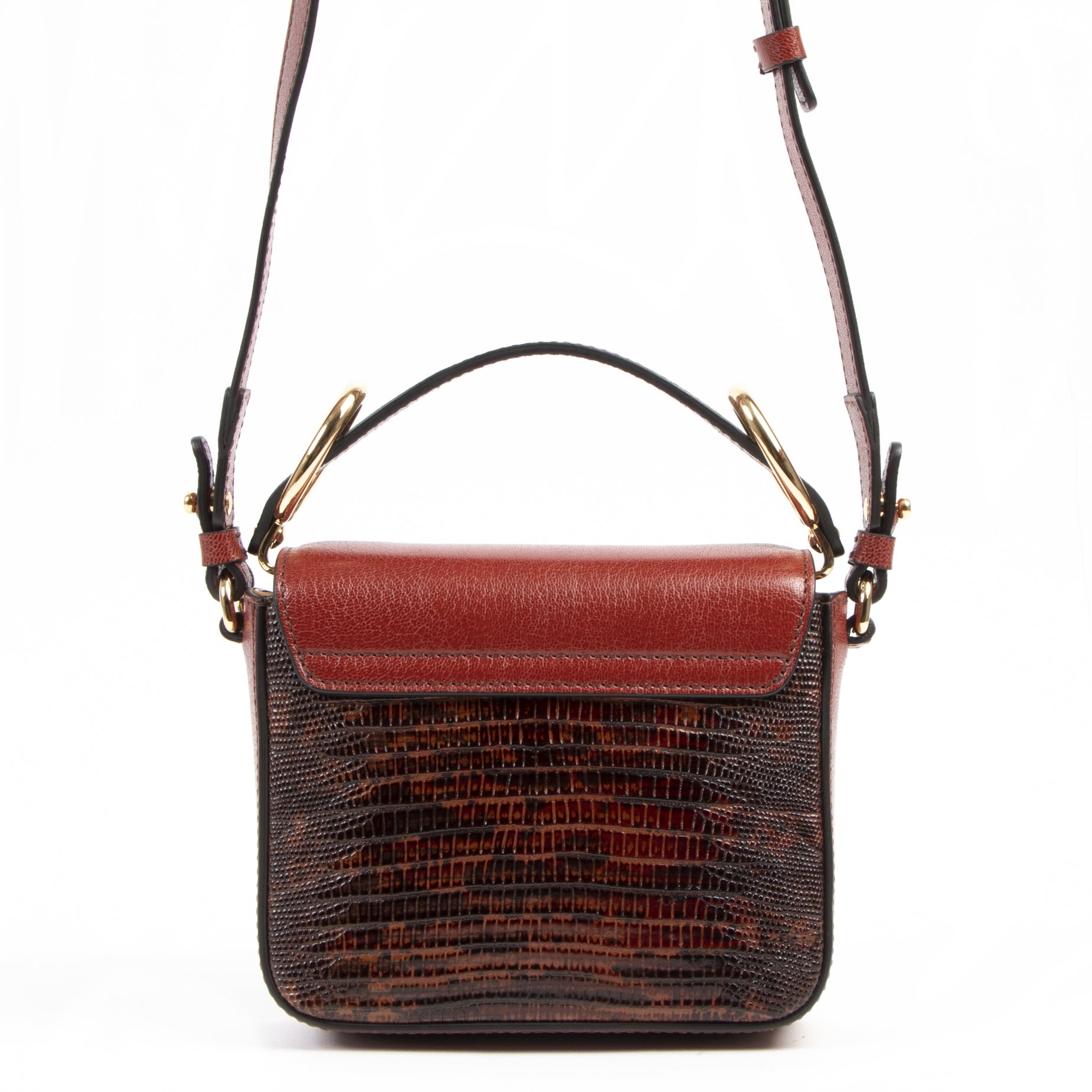 Buy and sell designer bags Chloé C Small Crossbody Sepia Red Bag